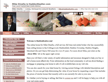 Tablet Screenshot of haddonrealtor.com